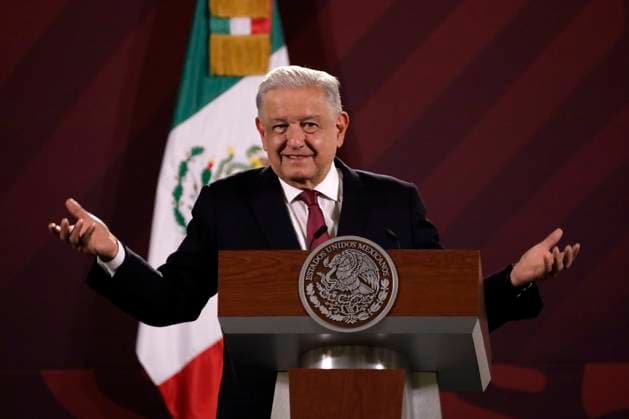 September 7, 2023, Mexico City, Mexico: The President of Mexico, Andro s Manuel LoÂ³pez Obrador at the press conference before reporters at the National Palace in Mexico City. on September 7, 2023 in Mexico City, Mexico Mexico City Mexico - ZUMAe321 20230907_zia_e321_042 Copyright: xLuisxBarronx