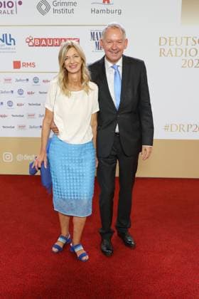 RECORD DATE NOT STATED DEUTSCHER RADIOPREIS 2023 07.09.2023 Christina-Maria Peukert, Lutz Marmor, Verleihung Deutscher Radiopreis 2023 in der Neuen Flora, Hamburg, 07.09.2023 Copyright: xEventpressxMPx