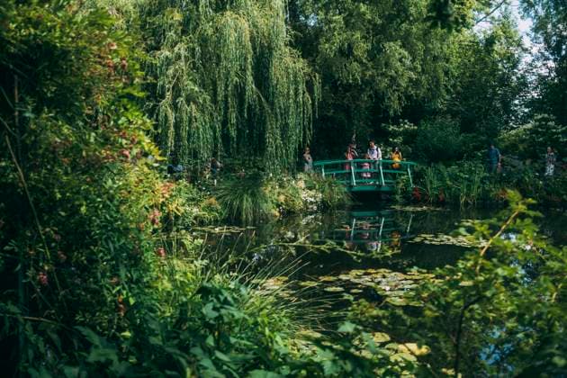 Paris 2023 Travel Bilder Giverny, 6.07.23: Ehemaliges Haus und Garten von dem Maler und Künstler Claude Monet. *** Paris 2023 Travel pictures Giverny, 6 07 23 Former house and garden of the painter and artist Claude Monet