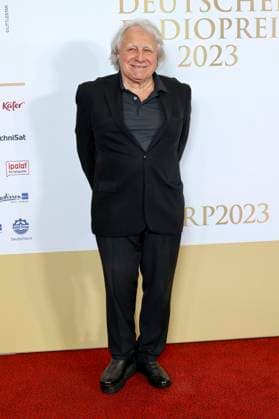 Peter Urban bei der Verleihung des Deutschen Radiopreises 2023 im Musical Theater Neue Flora. Hamburg, 07.09.2023