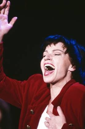 Inga Rumpf, deutsche Sängerin, Auftritt in der NDR Talk Show, circa 1990. Copyright: HartwigxValdmanis Nur redaktionelle Nutzung. Editorial usage only. VAL_720002563