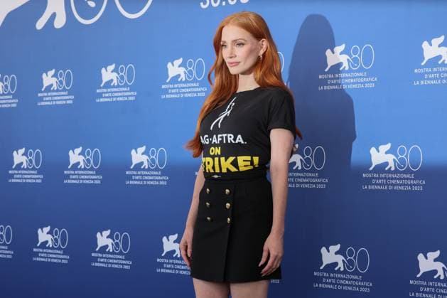 Entertainment Themen der Woche KW36 Entertainment Bilder des Tages News - Memory photocall - 80Â° Venice International Film Festival Jessica Chastain attends a photocall for the movie Memory at the 80th Venice International Film Festival on September 08, 2023 in Venice, Italy. Photo: Cinzia Camela. Lido di Venezia Palazzo del CasinÃ² Italy Copyright: xCinziaxCamelax xLiveMediax LPN_1045256