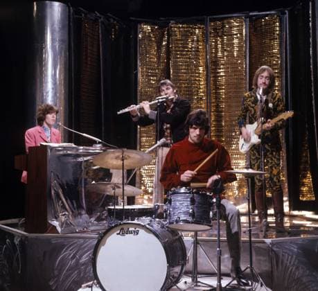 1960s Rock Group The Traffic 1960s rock group. L to R Steve Winwood, Chris Wood, Jim Capoli, Dave Mason., Credit:Photoshot Avalon United Kingdom  Copyright: xPhotoshotx xAvalonx 0506482941