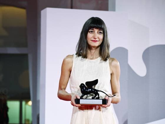 Venice, 80th Venice Film Festival 2023 - evening 11. Red Carpet Award winners In the photo: Katia Khazak  Copyright: xManuelexMangiarottix xipa-agencyx xPoolxPhotoxEventsx02x IPA_IPA40181446