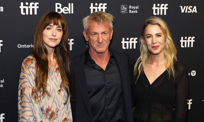 Entertainment Themen der Woche KW36 September 10, 2023, Toronto, ON, Canada: Dakota Johnson, Sean Penn, Christy Hall attend the Daddio premiere during the 2023 Toronto International Film Festival at TIFF Bell Lightbox on September 10, 2023 in Toronto, Ontario. Toronto Canada - ZUMAs181 20230910_zea_s181_015 Copyright: xPICJERx