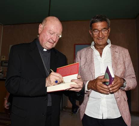 Milan, Italy Card.Gianfranco Ravasi Chiara Lifetime Achievement Award 2023 at the Tale Festival 2023 talks and answers Beppe Severgnini s questions about the church and social life today In the photo:Card.Gianfranco Ravasi  Copyright: xNickxZonnax xipa-agency.netx xNickxZonnax IPA_IPA40209920