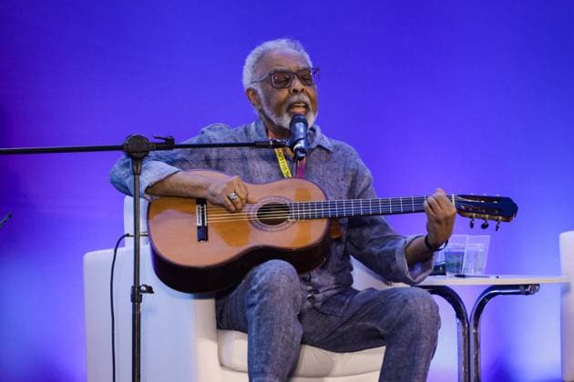 Bilder des Jahres 2023, Entertainment 09 September Entertainment Themen der Woche KW36 Entertainment Bilder des Tages RIO DE JANEIRO, RJ - 10.09.2023: QUARENTA ANOS DA BIENAL DO LIVRO NO RJ - The singer and immortal of the Brazilian Academy of Letters, Gilberto Gil, participates in the literary ciranda this Sunday (10) on the last day of the Book Biennial at Riocentro. x2432386x  LorandoxLabbe