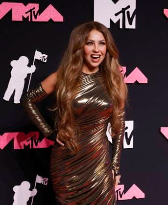Thalia arrives on the red carpet at the 2023 MTV Video Music Awards VMA s at the Prudential Center in Newark, New Jersey, on Tuesday, September 12, 2023.  NYP20230912143 JOHNxANGELILLO