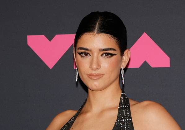 Dixie D Amelio arrive in the press room at the 2023 MTV Video Music Awards VMA s at the Prudential Center in Newark, NJ on Tuesday, September 12, 2023.  NYP20230912812 JASONxSZENES