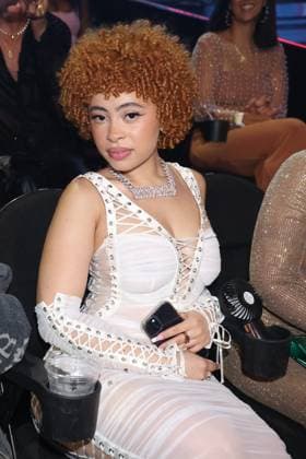NEWARK, NJ - SEPTEMBER 12: Ice Spice at the 2023 MTV Video Music Awards at Prudential Center on September 12, 2023 in Newark, New Jersey. Copyright: xWalikxGoshornx