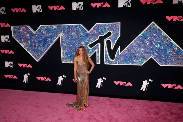 MTV Video Music Awards 2023 - Arrivals - NJ Shakira attends the 2023 MTV Video Music Awards at the Prudential Center in New Jersey on September 12, 2023. Photo by Charles Guerin ABACAPRESS.COM Newark NJ United States  Copyright: xGuerinxCharles ABACAx 867484_044 GuerinxCharles ABACAx 867484_044