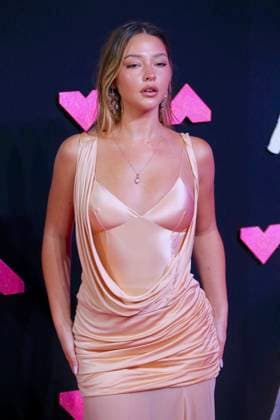 MTV Video Music Awards 2023 - Arrivals - NJ Madelyn Cline attends the 2023 MTV Video Music Awards at the Prudential Center in New Jersey on September 12, 2023. Photo by Charles Guerin ABACAPRESS.COM Newark NJ United States  Copyright: xGuerinxCharles ABACAx 867484_076 GuerinxCharles ABACAx 867484_076