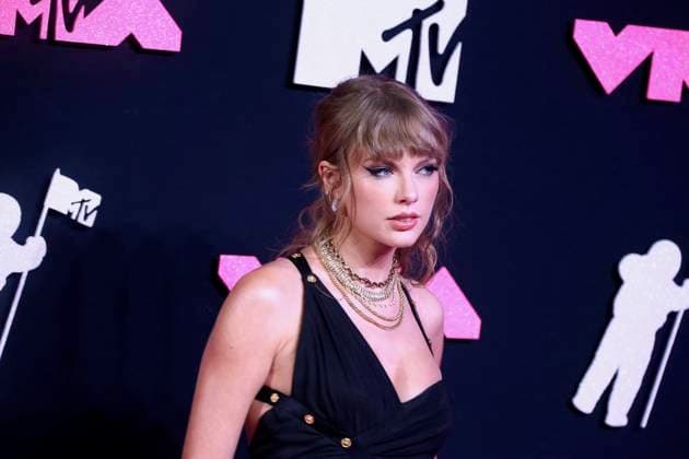 MTV Video Music Awards 2023 - Arrivals - NJ Taylor Swift attends the 2023 MTV Video Music Awards at the Prudential Center in New Jersey on September 12, 2023. Photo by Charles Guerin ABACAPRESS.COM Newark NJ United States  Copyright: xGuerinxCharles ABACAx 867484_106 GuerinxCharles ABACAx 867484_106