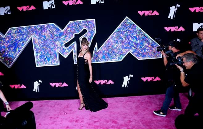 MTV Video Music Awards 2023 - Arrivals - NJ Taylor Swift attends the 2023 MTV Video Music Awards at the Prudential Center in New Jersey on September 12, 2023. Photo by Charles Guerin ABACAPRESS.COM Newark NJ United States  Copyright: xGuerinxCharles ABACAx 867484_112 GuerinxCharles ABACAx 867484_112
