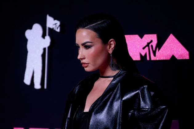 MTV Video Music Awards 2023 - Arrivals - NJ Demi Lovato attends the 2023 MTV Video Music Awards at the Prudential Center in New Jersey on September 12, 2023. Photo by Charles Guerin ABACAPRESS.COM New York City NJ United States  Copyright: xGuerinxCharles ABACAx 867484_133 GuerinxCharles ABACAx 867484_133