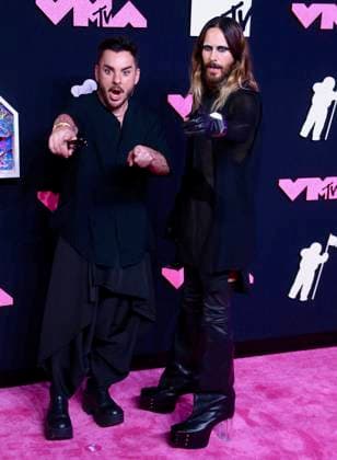 MTV Video Music Awards 2023 - Arrivals - NJ Jared Leto attends the 2023 MTV Video Music Awards at the Prudential Center in New Jersey on September 12, 2023. Photo by Charles Guerin ABACAPRESS.COM Newark NJ United States  Copyright: xGuerinxCharles ABACAx 867484_178 GuerinxCharles ABACAx 867484_178