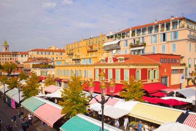 France, Cote d Azur, Nice, Cours Saleya,, Credit:Tibor Bognar Avalon  Copyright: xTiborxBognarx xAvalonx 0734457125