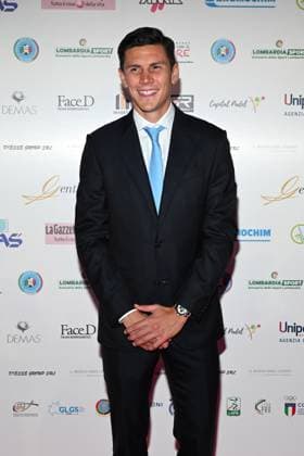 Milan, Gentleman Award 2023 - in the photo Matteo Pessina  Copyright: xSimonexComix xipa-agency.netx xComi Terenghix IPA_IPA40279587
