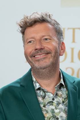 Thorsten SCHORN, Moderator Roter Teppich, Red Carpet Show, Ankunft, arrival, Verleihung des Deutschen Radiopreises 2023 in Hamburg am 07.09.2022, *** Thorsten SCHORN, presenter red carpet, red carpet show, arrival, arrival, award ceremony of the German Radio Award 2023 in Hamburg on 07 09 2022,
