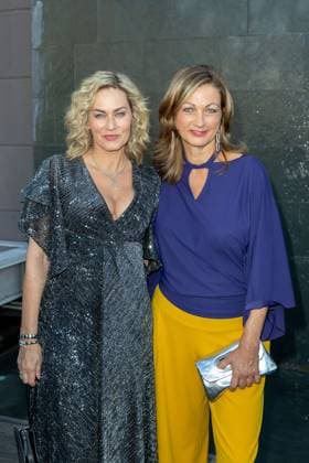 Award - Deutscher Schauspielpreis 2023 Gesine Cukrowski und Silke Burmester bei der Verleihung Deutscher Schauspielpreis 2023 im Spindler und Klatt am 15.09.2023 in Berlin. Copyright: xEventpressxKochanx