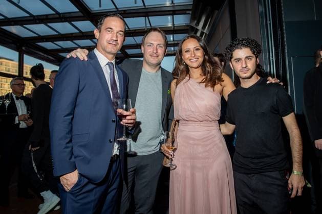 Award - Deutscher Schauspielpreis 2023 Sönke Möhring, Martin Stange, Sinta Weisz und Rauand Taleb bei der Verleihung Deutscher Schauspielpreis 2023 im Spindler und Klatt am 15.09.2023 in Berlin. Copyright: xEventpressxKochanx