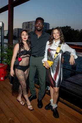 Award - Deutscher Schauspielpreis 2023 Emma Drogunova, Farba Dieng und Vivi König bei der Verleihung Deutscher Schauspielpreis 2023 im Spindler und Klatt am 15.09.2023 in Berlin. Copyright: xEventpressxKochanx