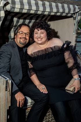 Award - Deutscher Schauspielpreis 2023 Meltem Kaptan mit Ehemann Daniel Holl bei der Verleihung Deutscher Schauspielpreis 2023 im Spindler und Klatt am 15.09.2023 in Berlin. Copyright: xEventpressxKochanx