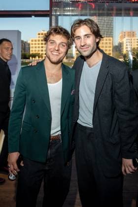 Award - Deutscher Schauspielpreis 2023 Jonas Dassler und Jeremy Mockridge bei der Verleihung Deutscher Schauspielpreis 2023 im Spindler und Klatt am 15.09.2023 in Berlin. Copyright: xEventpressxKochanx