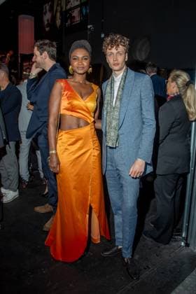 Award - Deutscher Schauspielpreis 2023 Victoire Laly und Julius Feldmeier bei der Verleihung Deutscher Schauspielpreis 2023 im Spindler und Klatt am 15.09.2023 in Berlin. Copyright: xEventpressxKochanx