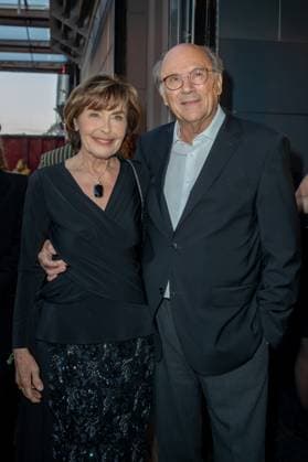Award - Deutscher Schauspielpreis 2023 Thekla Carola Wied mit Ehemann Hannes Rieckhoff bei der Verleihung Deutscher Schauspielpreis 2023 im Spindler und Klatt am 15.09.2023 in Berlin. Copyright: xEventpressxKochanx