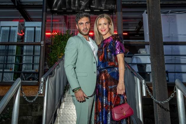 Award - Deutscher Schauspielpreis 2023 Wolke Hegenbarth mit Freund Oliver Vaid bei der Verleihung Deutscher Schauspielpreis 2023 im Spindler und Klatt am 15.09.2023 in Berlin. Copyright: xEventpressxKochanx