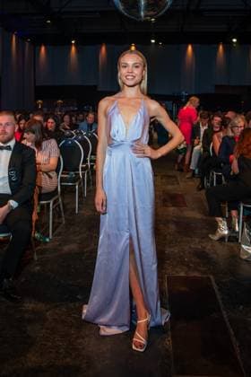 Award - Deutscher Schauspielpreis 2023 Lea Zoe Voss bei der Verleihung Deutscher Schauspielpreis 2023 im Spindler und Klatt am 15.09.2023 in Berlin. Copyright: xEventpressxKochanx