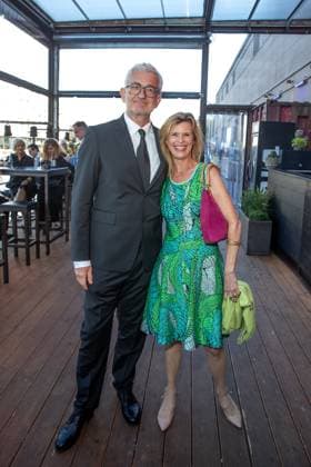 Award - Deutscher Schauspielpreis 2023 Dominic Raacke und Leslie Malton bei der Verleihung Deutscher Schauspielpreis 2023 im Spindler und Klatt am 15.09.2023 in Berlin. Copyright: xEventpressxKochanx