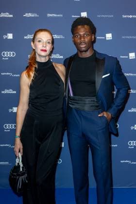 Award - Deutscher Schauspielpreis 2023 Pheline Roggan und Bless Amada bei der Verleihung Deutscher Schauspielpreis 2023 im Spindler und Klatt am 15.09.2023 in Berlin. Copyright: xEventpressxKochanx