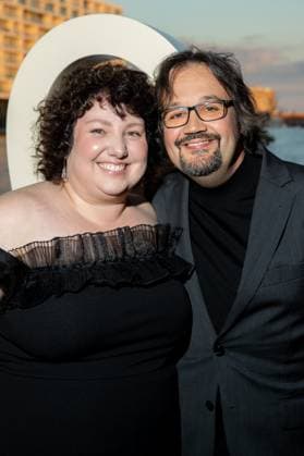 Award - Deutscher Schauspielpreis 2023 Meltem Kaptan mit Ehemann Daniel Holl bei der Verleihung Deutscher Schauspielpreis 2023 im Spindler und Klatt am 15.09.2023 in Berlin. Copyright: xEventpressxKochanx