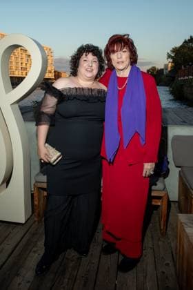 Award - Deutscher Schauspielpreis 2023 Meltem Kaptan und Regina Ziegler bei der Verleihung Deutscher Schauspielpreis 2023 im Spindler und Klatt am 15.09.2023 in Berlin. Copyright: xEventpressxKochanx