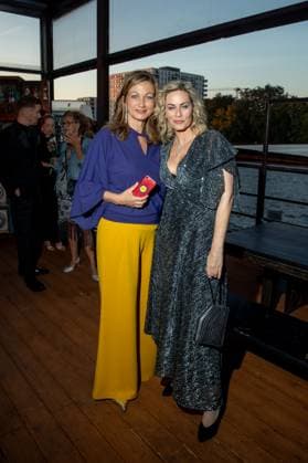 Award - Deutscher Schauspielpreis 2023 Silke Burmester und Gesine Cukrowski bei der Verleihung Deutscher Schauspielpreis 2023 im Spindler und Klatt am 15.09.2023 in Berlin. Copyright: xEventpressxKochanx
