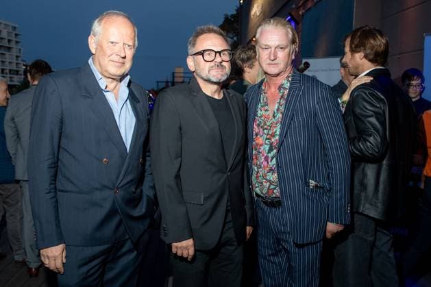 Award - Deutscher Schauspielpreis 2023 Axel Milberg, Samuel Finzi und Detlev Buck bei der Verleihung Deutscher Schauspielpreis 2023 im Spindler und Klatt am 15.09.2023 in Berlin. Copyright: xEventpressxKochanx