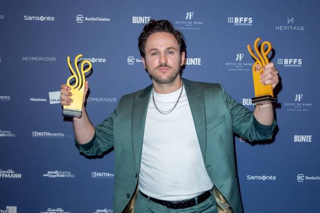 Award - Deutscher Schauspielpreis 2023 Dimitrij Schaad bei der Verleihung Deutscher Schauspielpreis 2023 im Spindler und Klatt am 15.09.2023 in Berlin. Copyright: xEventpressxKochanx