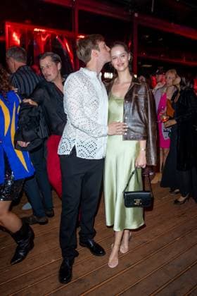Award - Deutscher Schauspielpreis 2023 Timur Bartels mit Freundin Milena Steinbach bei der Verleihung Deutscher Schauspielpreis 2023 im Spindler und Klatt am 15.09.2023 in Berlin. Copyright: xEventpressxKochanx