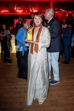 Award - Deutscher Schauspielpreis 2023 Devrim Lingnau bei der Verleihung Deutscher Schauspielpreis 2023 im Spindler und Klatt am 15.09.2023 in Berlin. Copyright: xEventpressxKochanx