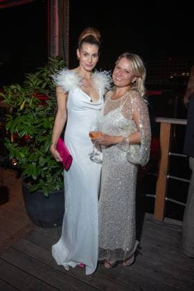 Award - Deutscher Schauspielpreis 2023 Rebecca Kunikowski und Nova Meierhenrich bei der Verleihung Deutscher Schauspielpreis 2023 im Spindler und Klatt am 15.09.2023 in Berlin. Copyright: xEventpressxKochanx
