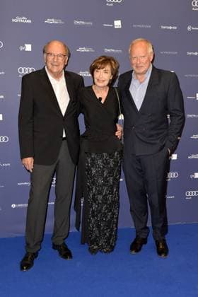 Hannes Rieckhoff,Thekla Carola Wied und Axel Milberg bei der Verleihung vom Deutschen Schauspielerpreis am 15.09.2023 in Berlin Deutscher Schauspielerpreis 2023 Verleihung in Berlin