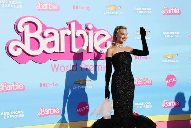 World Premiere Of Barbie - Arrivals LOS ANGELES, CALIFORNIA - JULY 09: Margot Robbie attends the World Premiere of Barbie at the Shrine Auditorium and Expo Hall on July 09, 2023 in Los Angeles, California., Credit:Jeffrey Mayer Avalon United States, CA, Los Angeles, Shrine Auditorium and Expo Hall  Copyright: xJeffreyxMayerx xAvalonx 0788312003