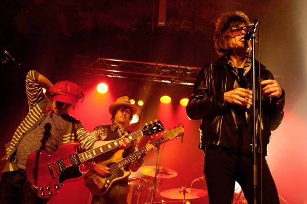 New York Dolls play Old Vic Tunnels The New York Dolls play an intimate gig at the Old Vic Tunnels under Waterloo Station, London on 31st March 2011 to promote their new album Dancing Backwards in High Heels . Persons pictured: Sylvain Sylvain, David Johansen. Picture by Julie Edwards, Credit:Julie Edwards Avalon Uk, London  Copyright: xJuliexEdwardsx xAvalonx 0504819829