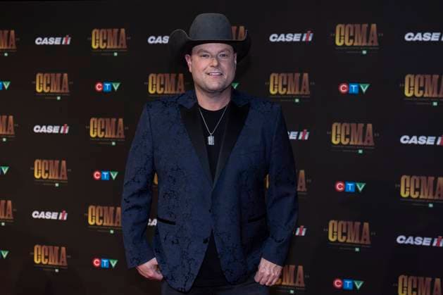 September 16, 2023, Hamilton, ON, Canada: Gord Bamford poses on the red carpet at the Canadian Country Music Awards in Hamilton, Ont., Saturday, Sept. 16, 2023. Hamilton Canada  - ZUMAc35_ 20230916_zaf_c35_242 Copyright: xNickxIwanyshynx