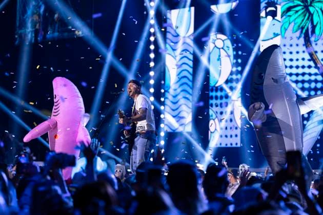 September 16, 2023, Hamilton, ON, Canada: James Barker Band performs during the Canadian Country Music Awards in Hamilton, Ont., Saturday, Sept. 16, 2023. Hamilton Canada  - ZUMAc35_ 20230916_zaf_c35_278 Copyright: xNickxIwanyshynx