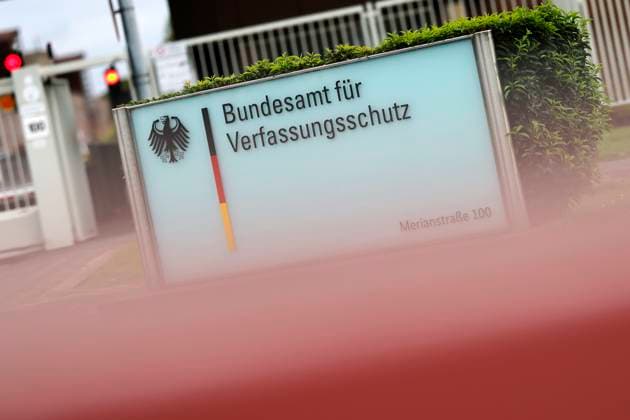 Das Bundesamt für Verfassungsschutz (BfV) in Chorweiler. Zwischen Verfassungsschutz-Chef Thomas Haldenwang und der Partei AfD schwelt eine Art Dauerfehde. Immer wieder erklärt der Präsident des Bundesamts für Verfassungsschutz die Partei zur Gefahr für die Demokratie. (Themenbild, Symbolbild) Köln, 13.09.2023 NRW Deutschland *** The Federal Office for the Protection of the Constitution BfV in Chorweiler Between the head of the Office for the Protection of the Constitution Thomas Haldenwang and the party AfD smolders a kind of permanent feud Again and again, the president of the Federal Office for the Protection of the Constitution declares the party a danger to democracy Topic image, symbol image Cologne, 13 09 2023 NRW Germany Copyright: xChristophxHardtx