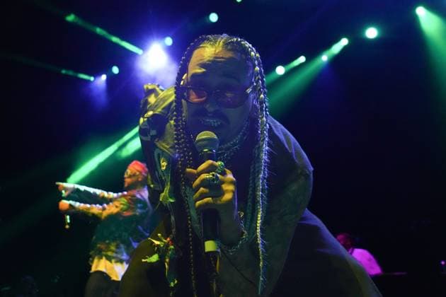 September 19, 2023, Toronto, ON, CAN: Snotty Nose Rez Kids perform at the Polaris Music Prize gala in Toronto, on Tuesday, September 19, 2023. Toronto CAN  - ZUMAc35_ 20230919_zaf_c35_157 Copyright: xChrisxYoungx