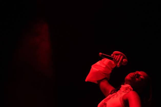 September 19, 2023, Toronto, ON, CAN: Debby Friday performs at the Polaris Music Prize gala in Toronto, on Tuesday, September 19, 2023. Toronto CAN  - ZUMAc35_ 20230919_zaf_c35_163 Copyright: xChrisxYoungx